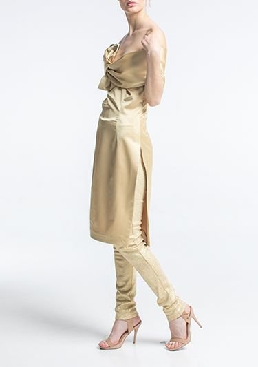 Сукня-топ золота Фото 7
