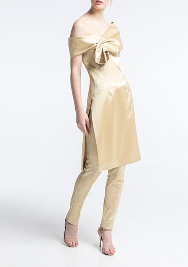 Сукня-топ золота Фото 9