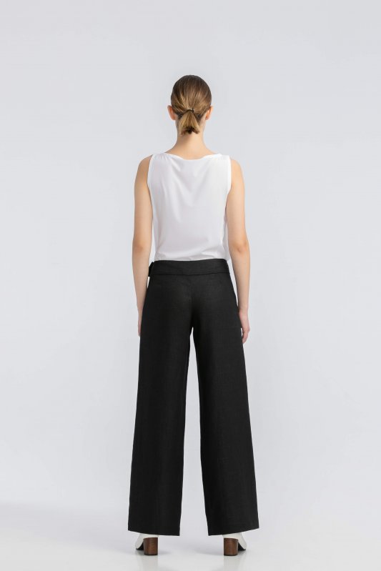 Белая шифоновая майка Фото 3