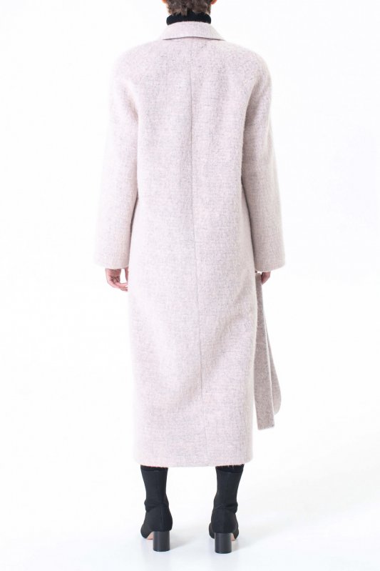 Блідно-рожеве пальто рукав – реглан Фото 4