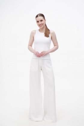 Белые брюки - купить белые брюки женские в Киеве и Украине, выгодная ценана белые женские брюки в интернет-магазине одежды a LOT